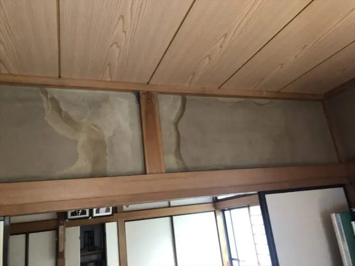 天井からの浸水