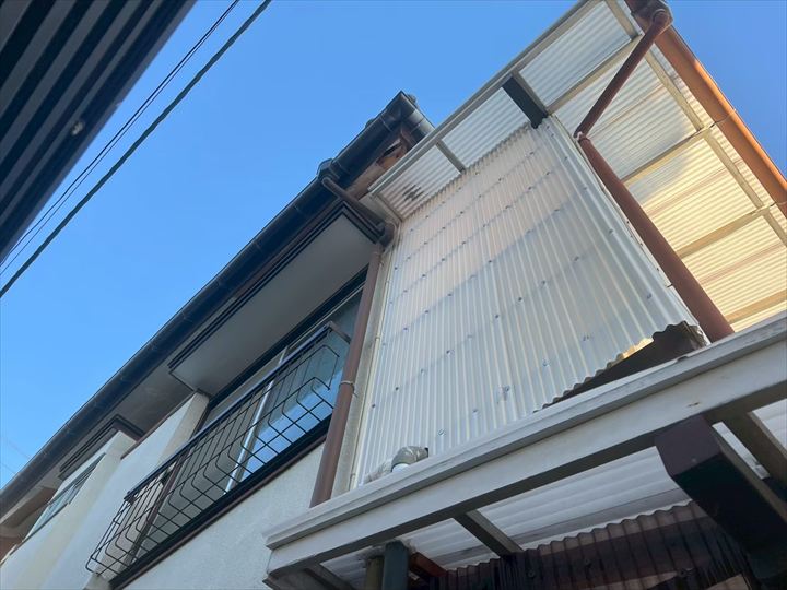 軒天の剥がれ