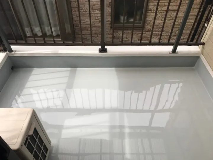 ベランダ床面の防水層