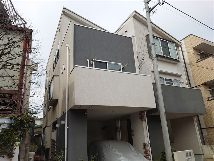 横浜市港北区の住宅外観