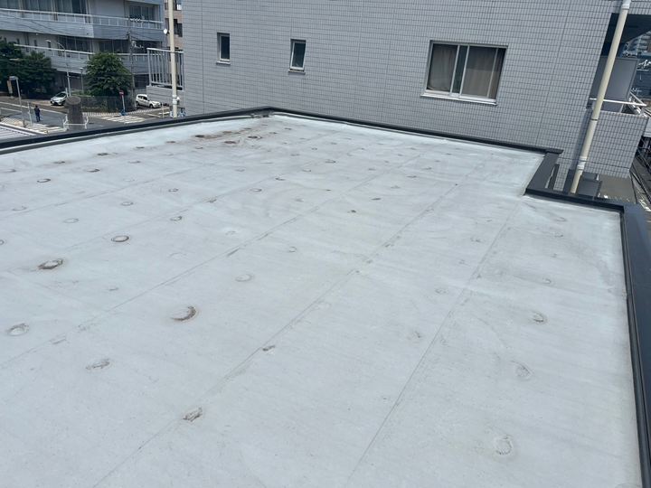 塩ビ防水,機械固定方法
