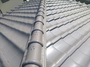 磯子区、棟瓦の通り