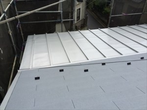 新規屋根全体③