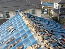 神奈川県で東北地方太平洋沖地震復旧屋根工事