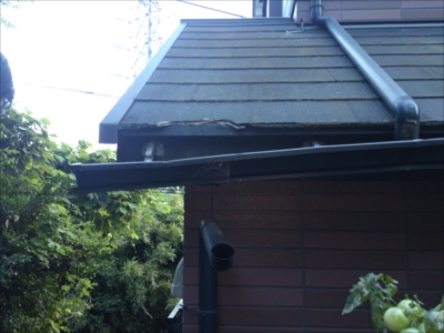 コロニアル補修　雨樋交換　旭区　鶴ヶ峰