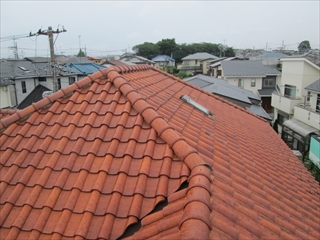棟の漆喰詰直し工事｜横浜市旭区