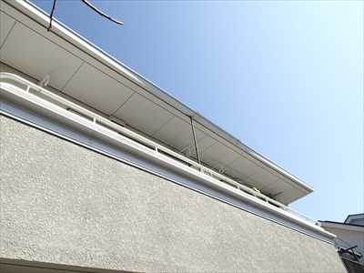 【雨樋破損　棟板金剥離】栄区　犬山町　パナソニック