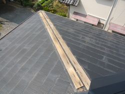 横浜市泉区｜屋根工事｜棟板金交換工事