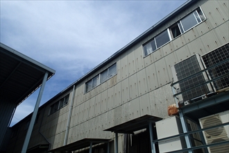 金沢区｜工場の大波スレート点検