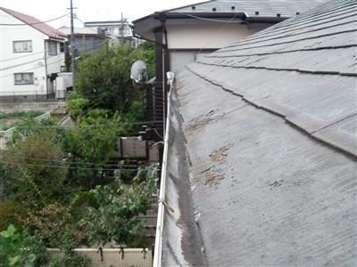 横浜市港南区｜雨樋と棟板金交換、屋根塗装・外壁塗装