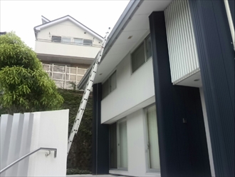 港北区｜Ｈ様邸瓦棒屋根点検