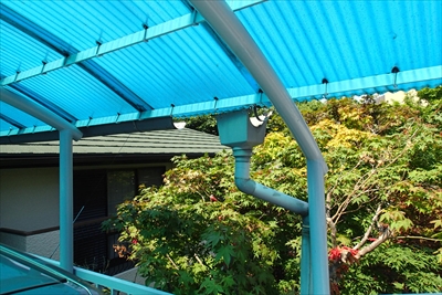 横浜市神奈川区｜雨樋交換工事、エスロンGS-100