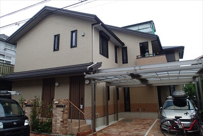 川崎市中原区｜雪止め設置とコロニアル屋根点検
