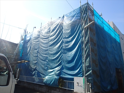 屋根カバー工事｜ディーズルーフィング　エコグラーニにてカバー工法｜横浜市神奈川区