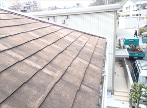 【屋根工事】コロニアル葺き替え工事｜金属屋根　横浜市保土ケ谷区