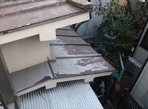 金属屋根【瓦棒屋根カバー・葺き替え工事】｜横浜市中区