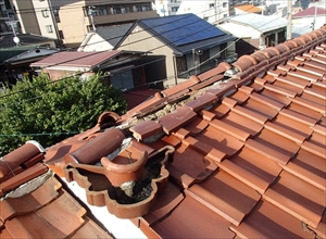 瓦屋根｜漆喰・棟瓦破損！雨漏り注意｜横浜市泉区