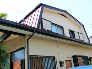 横浜市　屋根葺き替え　外壁塗装　S.M様