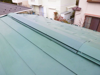 横浜市戸塚区　屋根カバー工事　完工